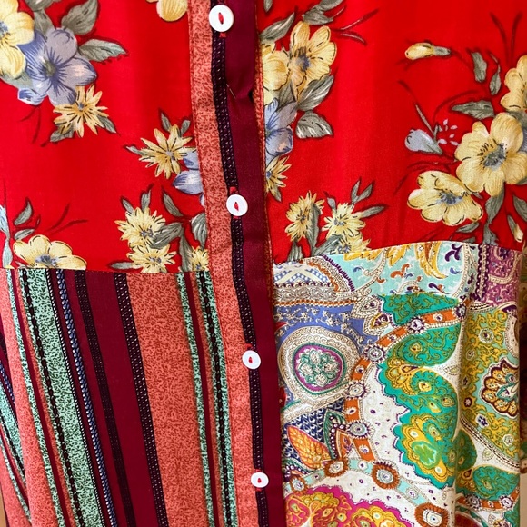 Umgee boho multi print dress - Picture 4 of 8